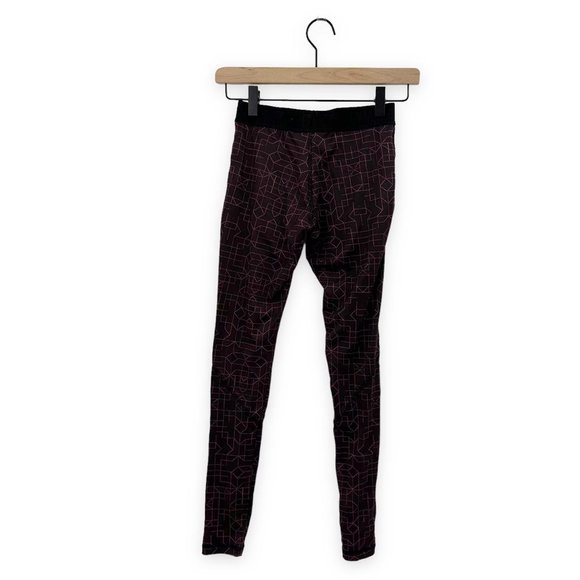 Gymshark Geo Print Elastic Waist Low Rise Leggings Size Small - Picture 4 of 10